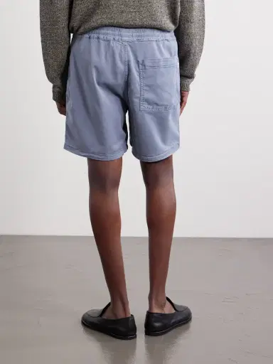 NN07 Gregor Straight-Leg TENCEL™ Lyocell and LENZING™ ECOVERO™-Blend Twill Drawstring Shorts - Men | Thumbnail 4 NN07 Gregor Straight-Leg TENCEL™ Lyocell and LENZING™ ECOVERO™-Blend Twill Drawstring Shorts - Men | Thumbnail 4