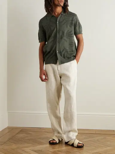 NN07 Aden 1454 Straight-Leg Linen Suit Trousers - Men | Thumbnail 2 NN07 Aden 1454 Straight-Leg Linen Suit Trousers - Men | Thumbnail 2