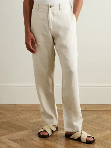 NN07 Aden 1454 Straight-Leg Linen Suit Trousers - Men | Thumbnail 3 NN07 Aden 1454 Straight-Leg Linen Suit Trousers - Men | Thumbnail 3
