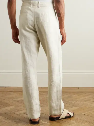 NN07 Aden 1454 Straight-Leg Linen Suit Trousers - Men | Thumbnail 4 NN07 Aden 1454 Straight-Leg Linen Suit Trousers - Men | Thumbnail 4