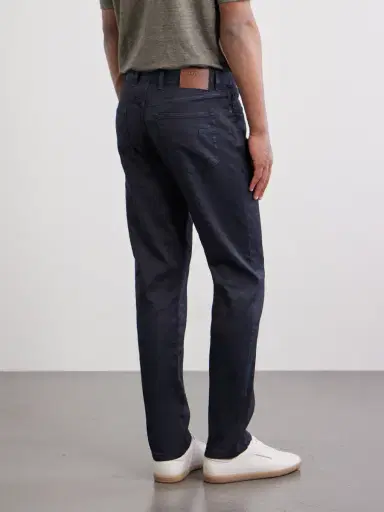 Zegna Straight-Leg Linen and Cotton-Blend Jeans - Men | Thumbnail 4 Zegna Straight-Leg Linen and Cotton-Blend Jeans - Men | Thumbnail 4