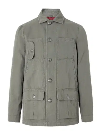Brunello Cucinelli Cotton and Linen-Blend Jacket - Men | Thumbnail 1 Brunello Cucinelli Cotton and Linen-Blend Jacket - Men | Thumbnail 1