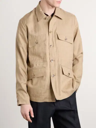 Paul Smith Linen Jacket - Men | Thumbnail 3 Paul Smith Linen Jacket - Men | Thumbnail 3