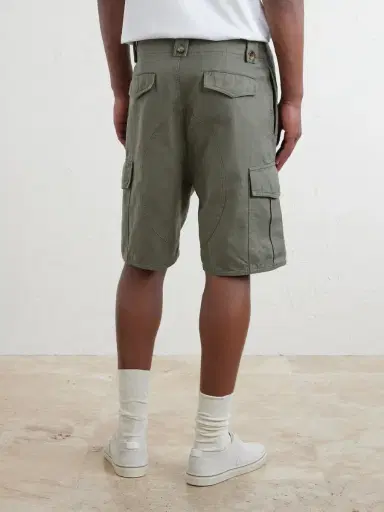 Brunello Cucinelli Straight-Leg Cotton and Linen-Blend Canvas Bermuda Shorts - Men | Thumbnail 4 Brunello Cucinelli Straight-Leg Cotton and Linen-Blend Canvas Bermuda Shorts - Men | Thumbnail 4