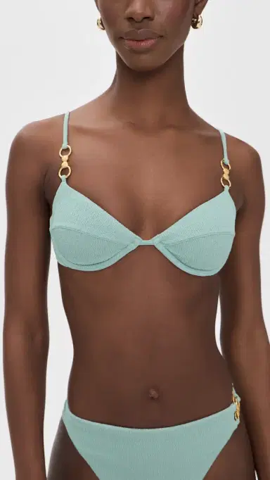 ViX Paula Hermanny Nell ais Bikini Top Green | Thumbnail 2 ViX Paula Hermanny Nell ais Bikini Top Green | Thumbnail 2