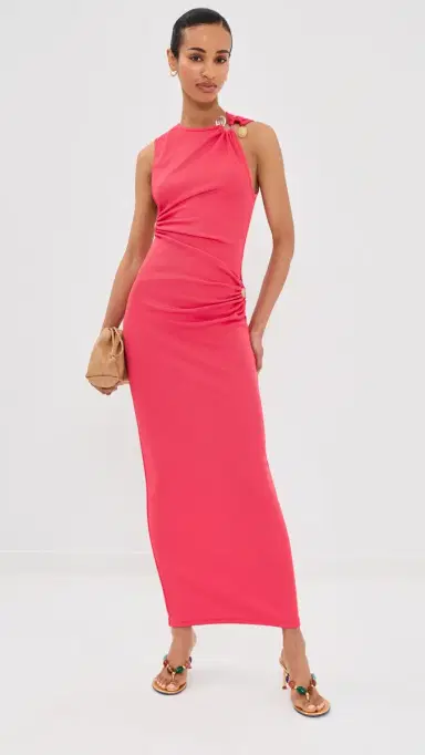 Christopher Esber Callisto Trinity Tank Dress Watermelon | Thumbnail 6 Christopher Esber Callisto Trinity Tank Dress Watermelon | Thumbnail 6