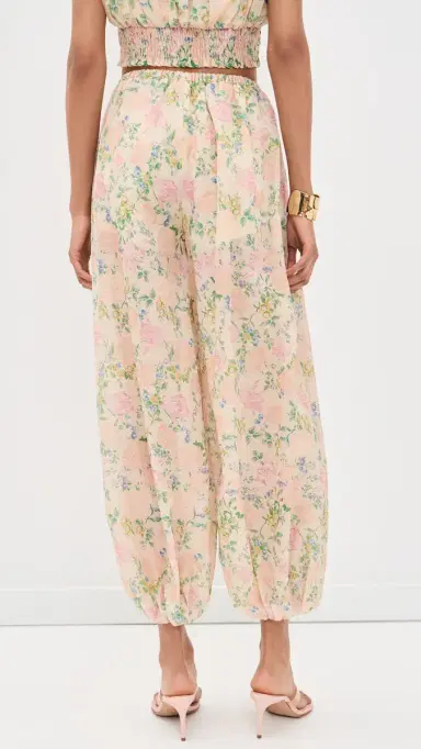 MAUDE CLUB Talia Pants Vintage Floral Print | Thumbnail 3 MAUDE CLUB Talia Pants Vintage Floral Print | Thumbnail 3