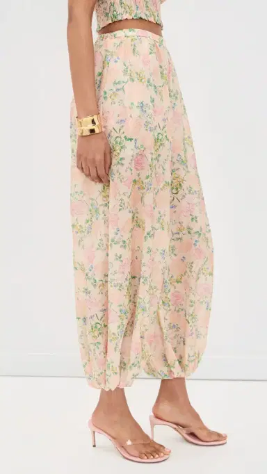 MAUDE CLUB Talia Pants Vintage Floral Print | Thumbnail 4 MAUDE CLUB Talia Pants Vintage Floral Print | Thumbnail 4