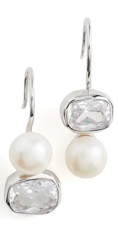 Shashi Clemence Reverse Stud Pearl | Thumbnail 1 Shashi Clemence Reverse Stud Pearl | Thumbnail 1