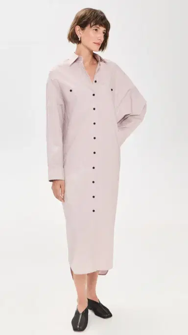 A.EMERY A. EMERY Judd Shirt Dress Thistle | Thumbnail 5 A.EMERY A. EMERY Judd Shirt Dress Thistle | Thumbnail 5