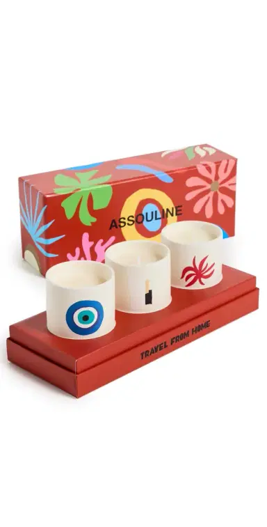 Assouline Travel From Home Candle Gift Set Multi One Size | Thumbnail 1 Assouline Travel From Home Candle Gift Set Multi One Size | Thumbnail 1