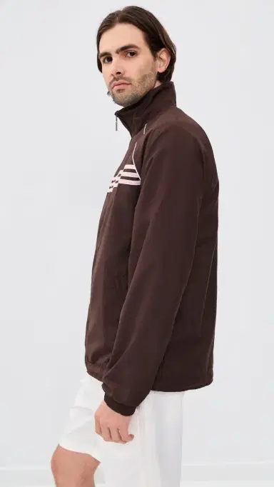 adidas Chest Stripe Track Jacket Aurora Coffee | Thumbnail 4 adidas Chest Stripe Track Jacket Aurora Coffee | Thumbnail 4