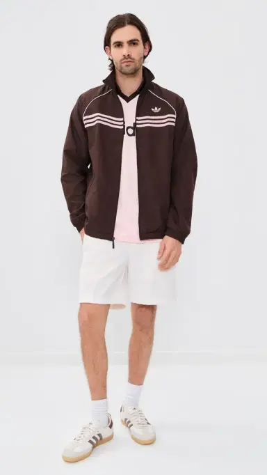 adidas Chest Stripe Track Jacket Aurora Coffee | Thumbnail 5 adidas Chest Stripe Track Jacket Aurora Coffee | Thumbnail 5