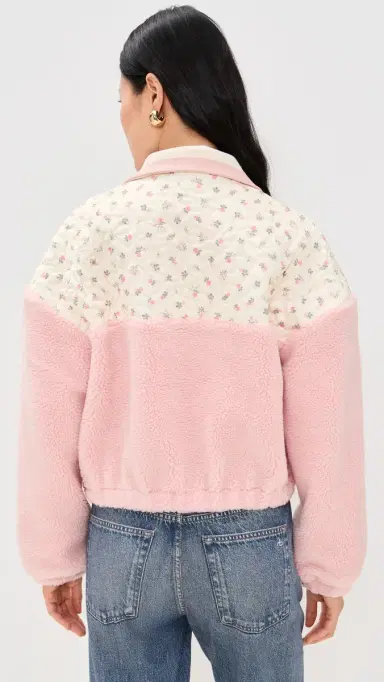 For Love & Lemons Saide herpa Jacket Pink | Thumbnail 3 For Love & Lemons Saide herpa Jacket Pink | Thumbnail 3
