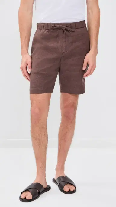 Frescobol Carioca Felipe Linen Shorts 8 | Thumbnail 2 Frescobol Carioca Felipe Linen Shorts 8 | Thumbnail 2