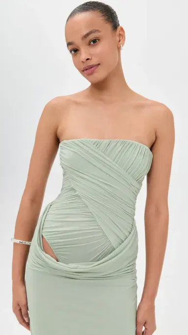 Maygel Coronel Gorgonia Dress Sage | Thumbnail 5 Maygel Coronel Gorgonia Dress Sage | Thumbnail 5