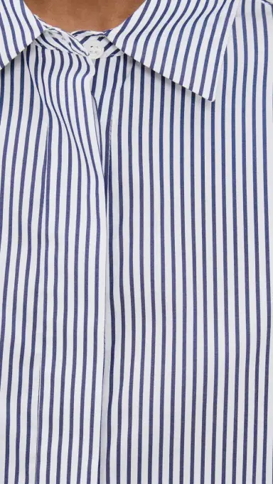 A.L.C. A.L.C. Maude Top White/Navy | Thumbnail 6 A.L.C. A.L.C. Maude Top White/Navy | Thumbnail 6
