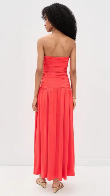 NIA Santal Dress Coral | Thumbnail 3 NIA Santal Dress Coral | Thumbnail 3