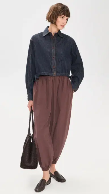 Rachel Comey Denim Base Top Indigo | Thumbnail 5 Rachel Comey Denim Base Top Indigo | Thumbnail 5