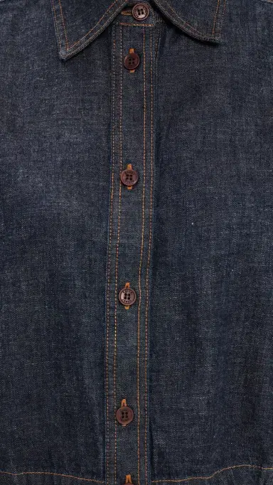 Rachel Comey Denim Base Top Indigo | Thumbnail 6 Rachel Comey Denim Base Top Indigo | Thumbnail 6
