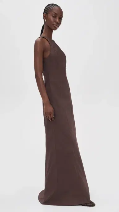 The Latest Dori Poplin Maxi Dress Brown | Thumbnail 4 The Latest Dori Poplin Maxi Dress Brown | Thumbnail 4