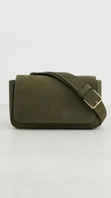 Mansur Gavriel Box Sling Bag Algae One Size | Thumbnail 2 Mansur Gavriel Box Sling Bag Algae One Size | Thumbnail 2