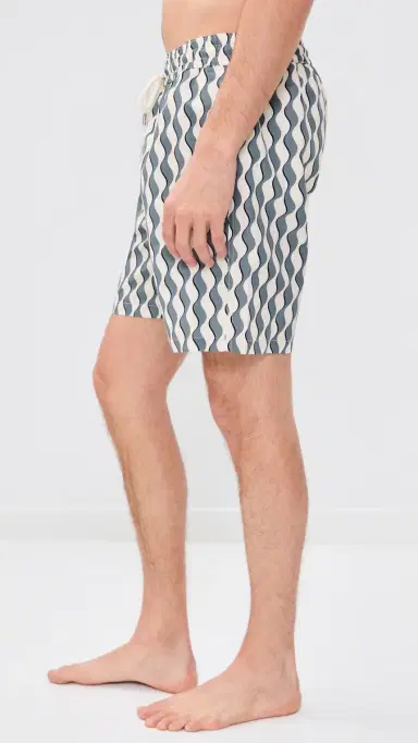 Frescobol Carioca antos wim Shorts 8 Coastal Blue | Thumbnail 4 Frescobol Carioca antos wim Shorts 8 Coastal Blue | Thumbnail 4