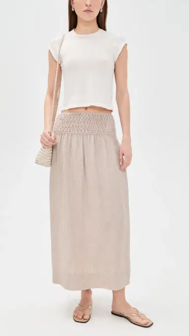 RAILS Alessa Skirt Heathered Flax | Thumbnail 5 RAILS Alessa Skirt Heathered Flax | Thumbnail 5