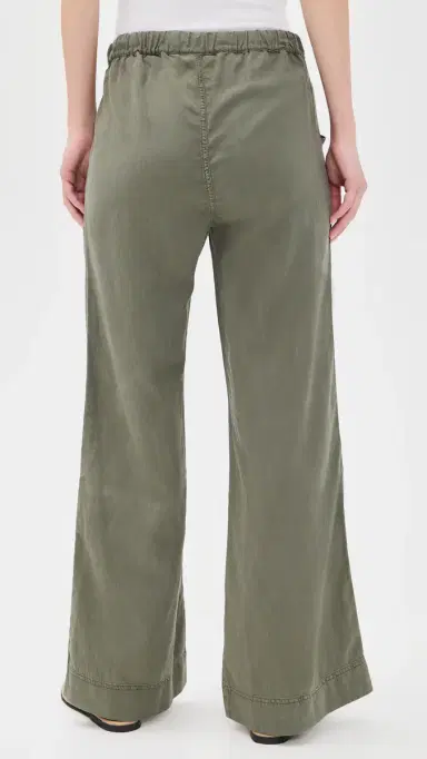 Faherty Topanga Drape Pants Thyme | Thumbnail 3 Faherty Topanga Drape Pants Thyme | Thumbnail 3