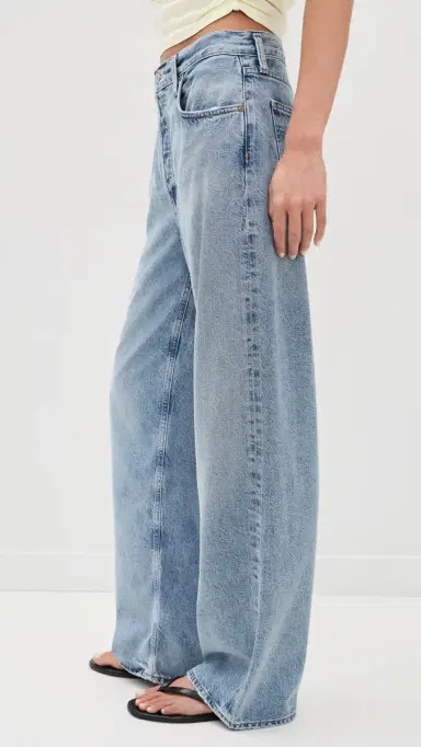 AGOLDE Low Slung Baggy Flyweight Jeans Reset | Thumbnail 4 AGOLDE Low Slung Baggy Flyweight Jeans Reset | Thumbnail 4