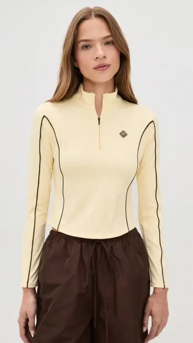 Malbon Camila Mid Layer Top Light Yellow M | Thumbnail 2 Malbon Camila Mid Layer Top Light Yellow M | Thumbnail 2