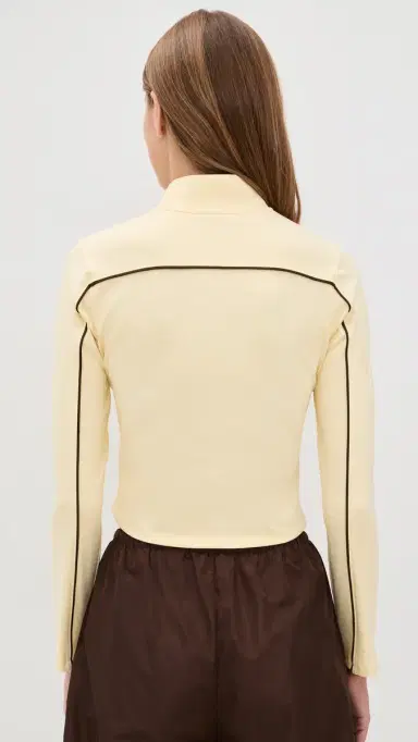 Malbon Camila Mid Layer Top Light Yellow M | Thumbnail 3 Malbon Camila Mid Layer Top Light Yellow M | Thumbnail 3