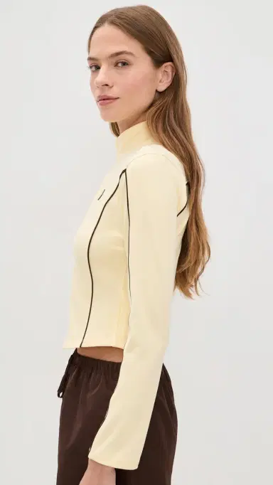 Malbon Camila Mid Layer Top Light Yellow M | Thumbnail 4 Malbon Camila Mid Layer Top Light Yellow M | Thumbnail 4