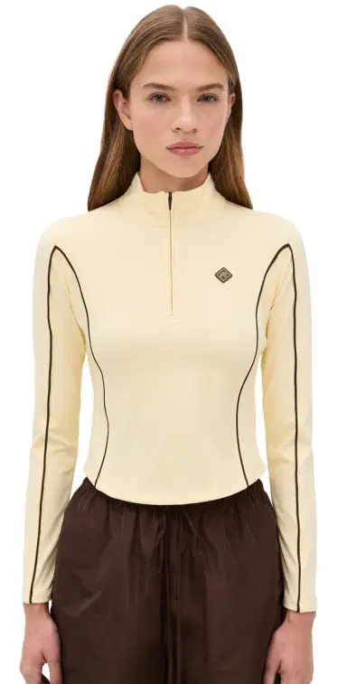 Malbon Camila Mid Layer Top Light Yellow M | Thumbnail 1 Malbon Camila Mid Layer Top Light Yellow M | Thumbnail 1