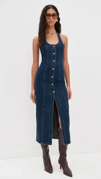 LIONESS Kenny Dress Indigo | Thumbnail 2 LIONESS Kenny Dress Indigo | Thumbnail 2