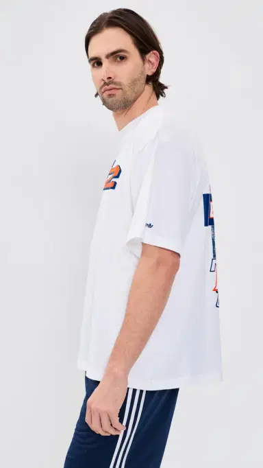 Adidas NY City Tee White/Collegiate Royal S | Thumbnail 4 Adidas NY City Tee White/Collegiate Royal S | Thumbnail 4