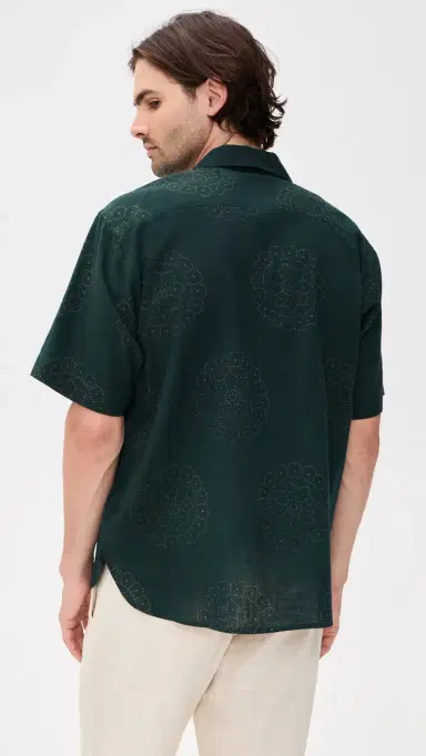 Kardo Ronen Printed Shirt Green | Thumbnail 3 Kardo Ronen Printed Shirt Green | Thumbnail 3