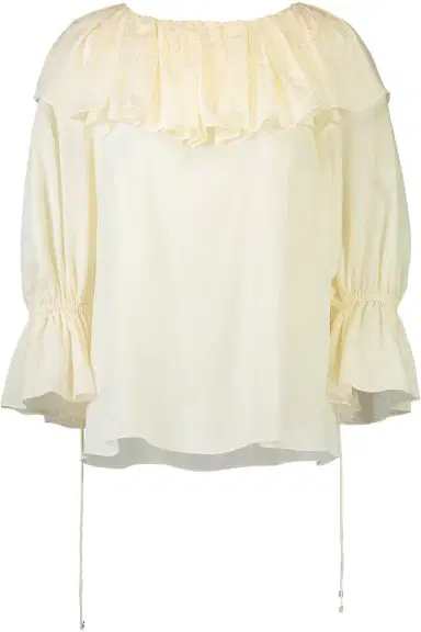 Chloé Fluid Ruffle Top | Thumbnail 1 Chloé Fluid Ruffle Top | Thumbnail 1