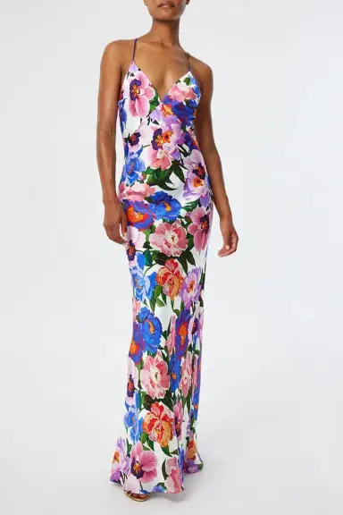 Borgo de Nor Olive Dress - Floral Candy | Thumbnail 2 Borgo de Nor Olive Dress - Floral Candy | Thumbnail 2