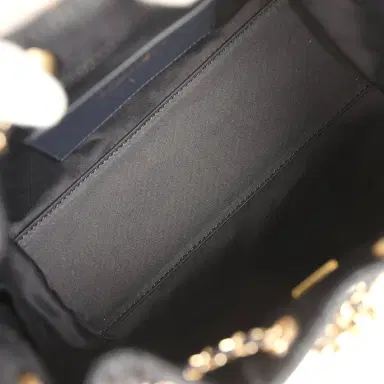 Chanel Chanel Mini 25 Hobo Bag Dark Blue Denim Light Gold Hardware | Thumbnail 8 Chanel Chanel Mini 25 Hobo Bag Dark Blue Denim Light Gold Hardware | Thumbnail 8