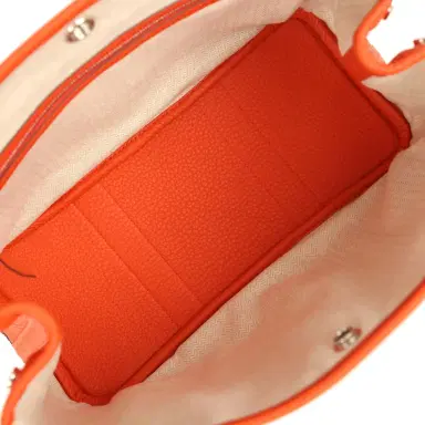 HERMÈS Hermes Garden Party 30 Capucine Negonda Palladium Hardware | Thumbnail 7 HERMÈS Hermes Garden Party 30 Capucine Negonda Palladium Hardware | Thumbnail 7