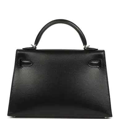HERMÈS Hermes Kelly Sellier 20 Clouté Black Box Palladium Hardware | Thumbnail 4 HERMÈS Hermes Kelly Sellier 20 Clouté Black Box Palladium Hardware | Thumbnail 4
