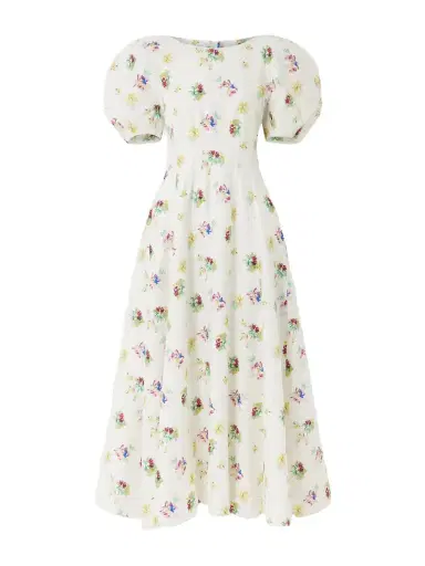 Gabriela Hearst Ranya Floral-print Linen-twill Dress | Thumbnail 1 Gabriela Hearst Ranya Floral-print Linen-twill Dress | Thumbnail 1