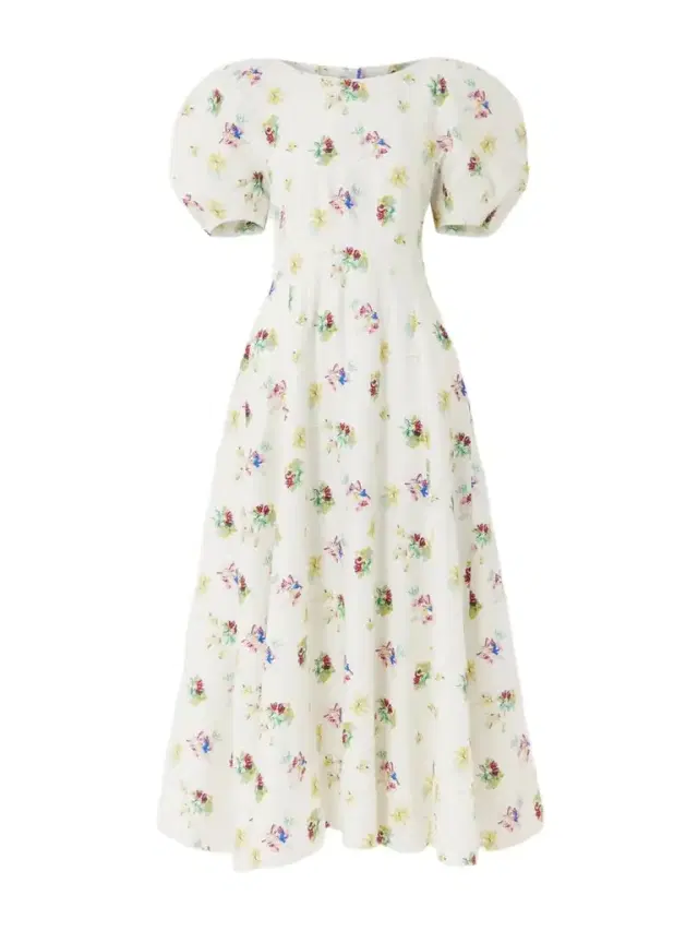 Ranya Floral-print Linen-twill Dress Ranya Floral-print Linen-twill Dress