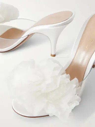 Gianvito Rossi Igea 95 Embellished Pvc Sandals | Thumbnail 5 Gianvito Rossi Igea 95 Embellished Pvc Sandals | Thumbnail 5