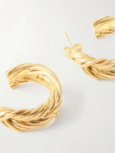 YSSO Thread Gold-plated Earrings | Thumbnail 3 YSSO Thread Gold-plated Earrings | Thumbnail 3