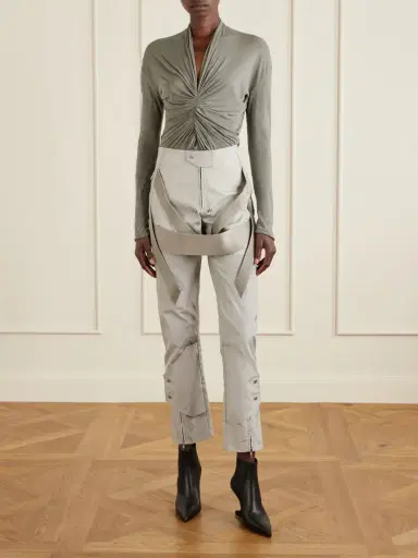 Rick Owens Megastrapped Motopants Belted Shell Straight-leg Pants | Thumbnail 2 Rick Owens Megastrapped Motopants Belted Shell Straight-leg Pants | Thumbnail 2
