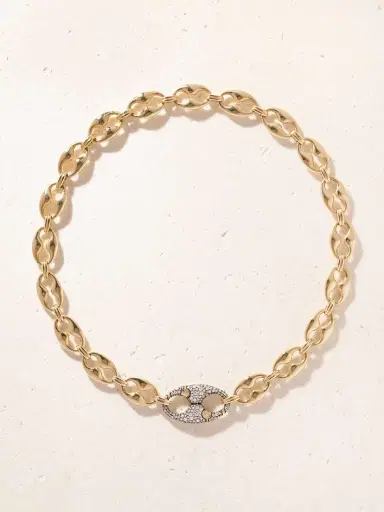 Lucy Delius Persephone 14-karat Gold Rhodium-plated Diamond Necklace | Thumbnail 4 Lucy Delius Persephone 14-karat Gold Rhodium-plated Diamond Necklace | Thumbnail 4