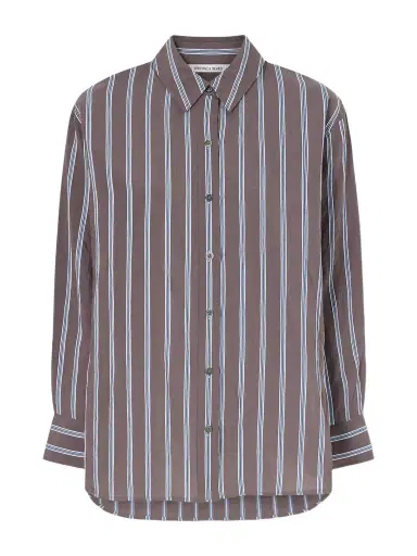 Veronica Beard Lloyd Striped Woven Shirt | Thumbnail 1 Veronica Beard Lloyd Striped Woven Shirt | Thumbnail 1