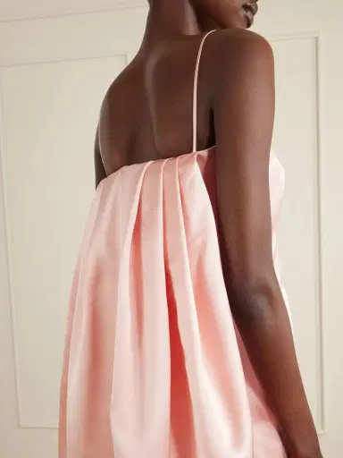 Givenchy Cape-effect Silk-satin Mini Dress | Thumbnail 5 Givenchy Cape-effect Silk-satin Mini Dress | Thumbnail 5